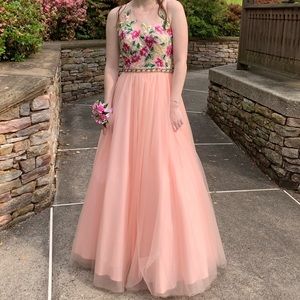 Pink Ballgown Prom Dress